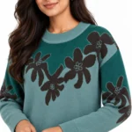 05-teal-floral-fitted-sleeve-knit-detail-2x